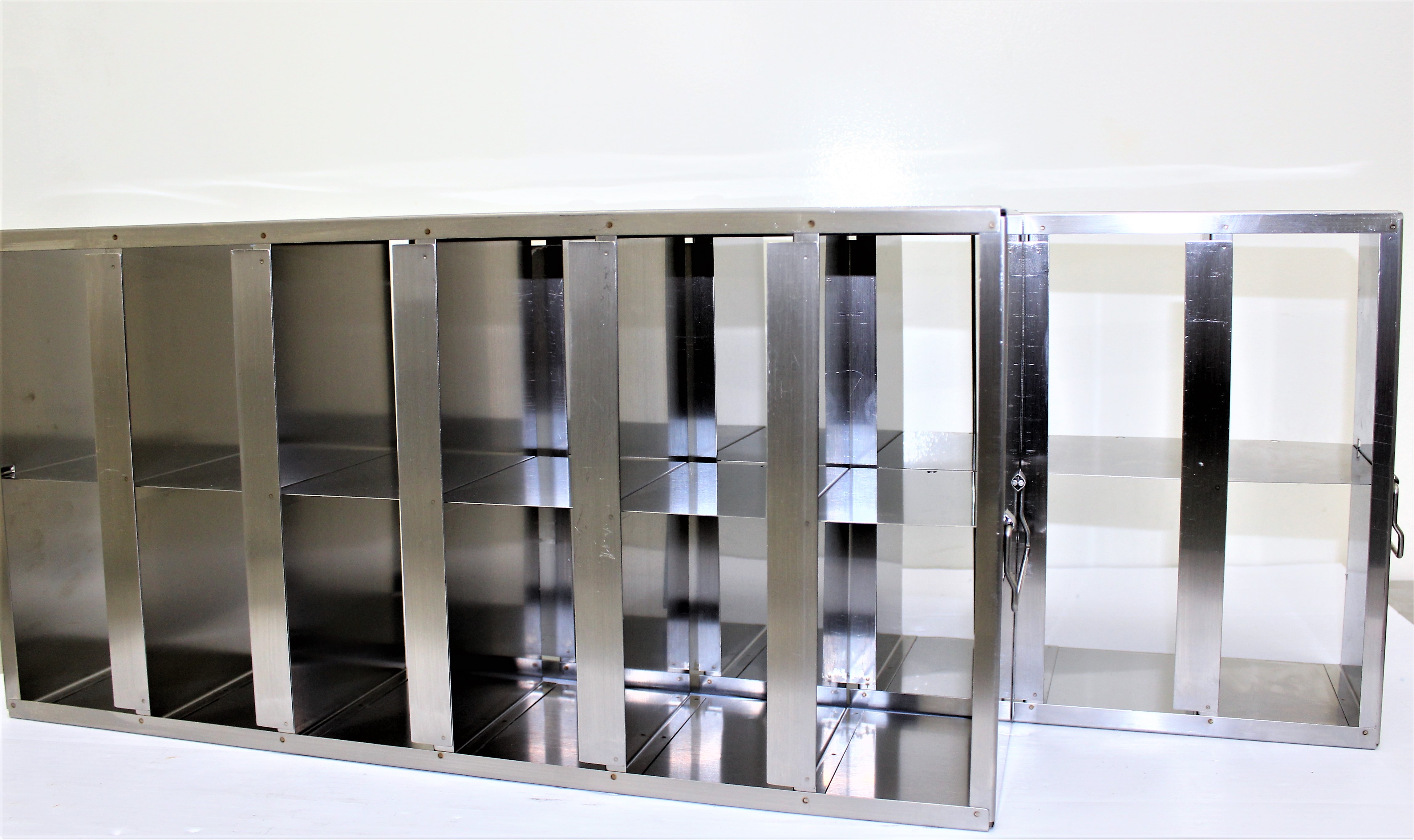 Storage Rack Vwr REUZEit - VWR 89214-698 Ultra Low Freezer Rack 12 Slot Stainless Steel ...