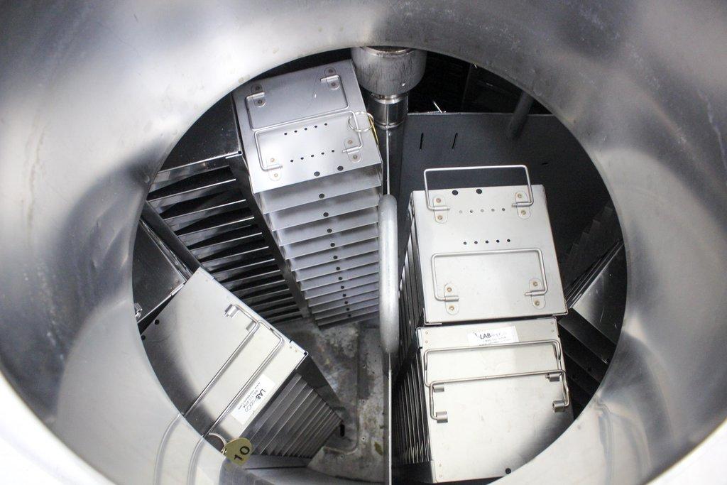 Cryotank Racks REUZEit - MVE HECO 1536P-190AF-GB Dewar Cryotank With Racks, High Temp ...