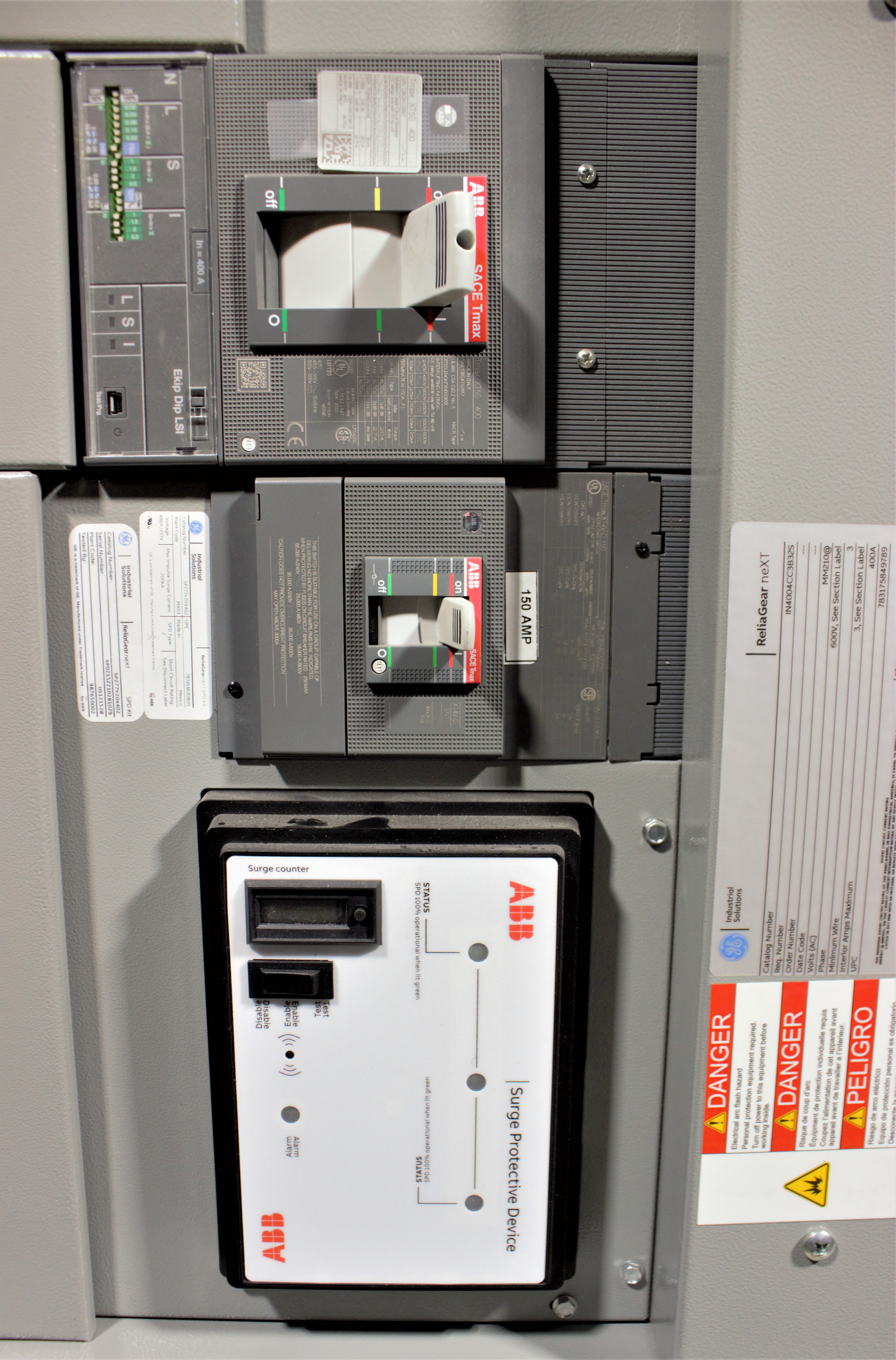Maquinaria para Plantas ABB Group ReliaGear neXT 600V. Sin usar