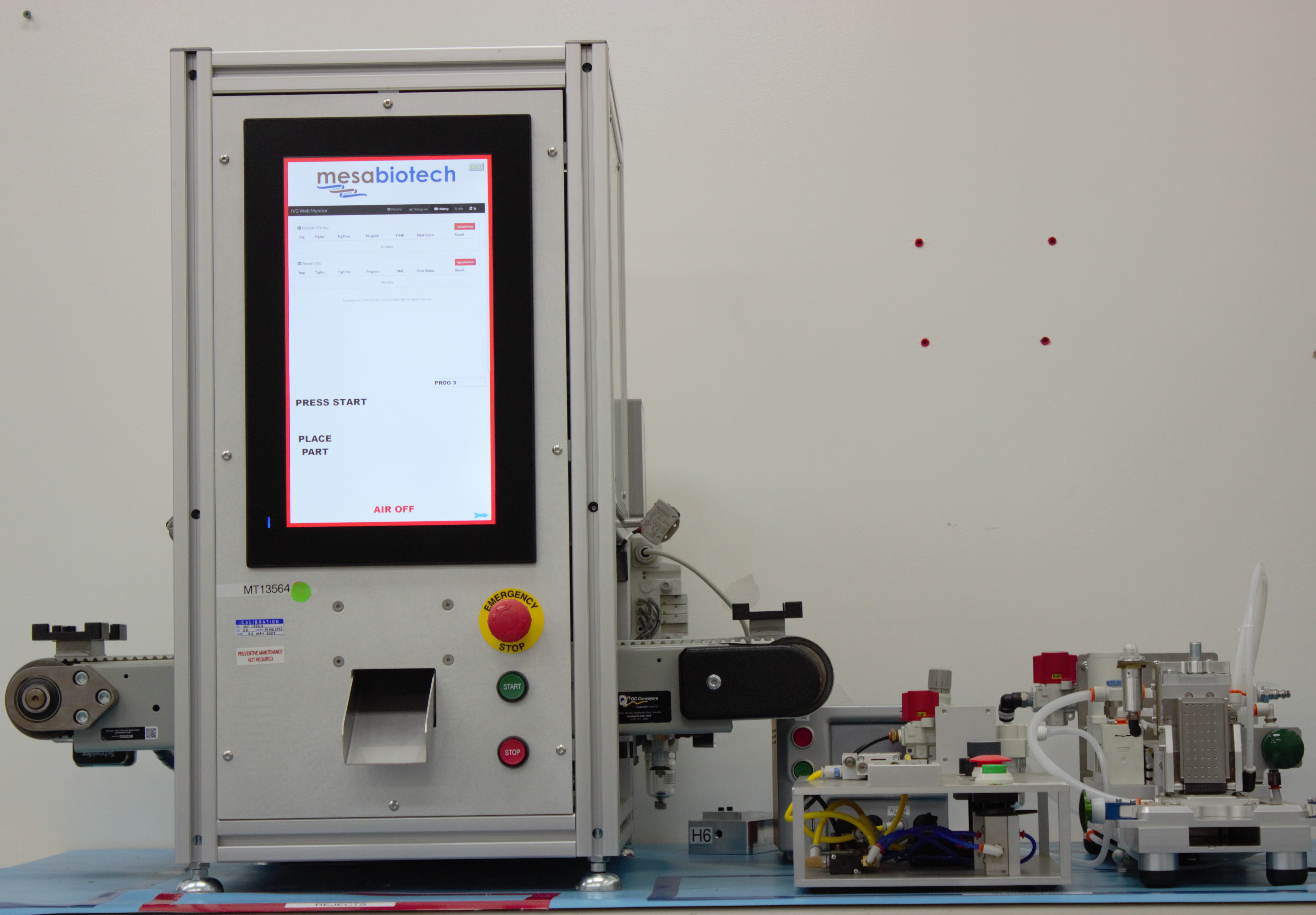 REUZEit - MesaBiotech Custom Accula Manufacturing Workstation Vision ...